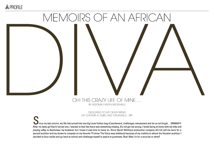 Memoirs of an African Diva